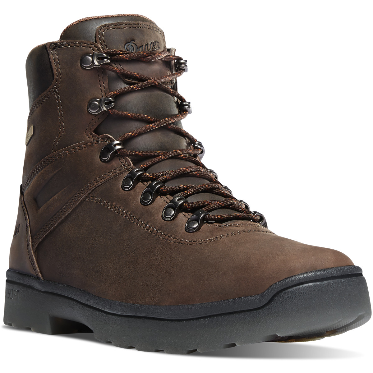 Danner Mens Ironsoft 6 Work Boots Dark Brown - PLW792145